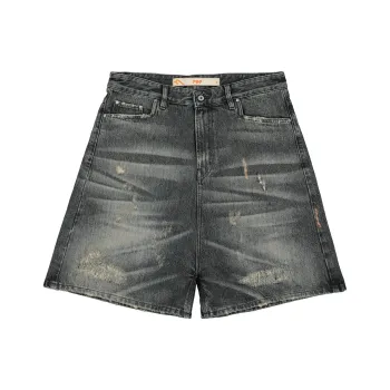 PDF Kilt Distressed Drop crotch Shorts