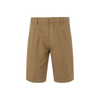 Zegna SS24 Casual Shorts Men's Earth Yellow