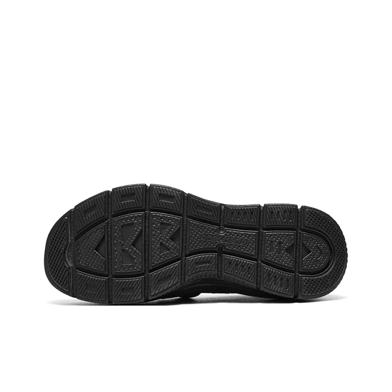 Skechers Modern Comfort Wear Resistant Low Top Casual Shoes Women's Black-5