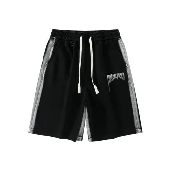FORCEREPUBLIK Casual Shorts Unisex Black