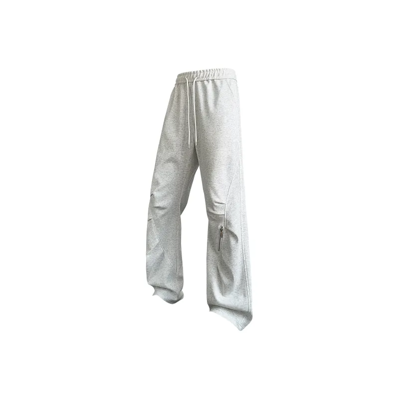 FORCEPULR Casual Pants Unisex Dark Red-4