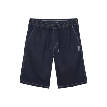Skechers Denim Shorts Men's Dark Denim Blue