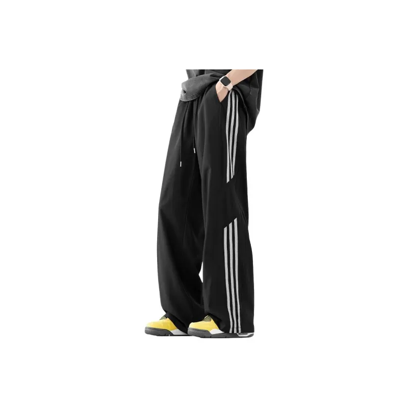 GROW DATE Casual Pants Unisex Heather Gray-16