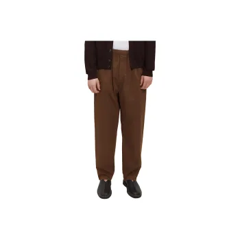LA GARCONNE SS24 Casual Pants Men's Deep Tobacco