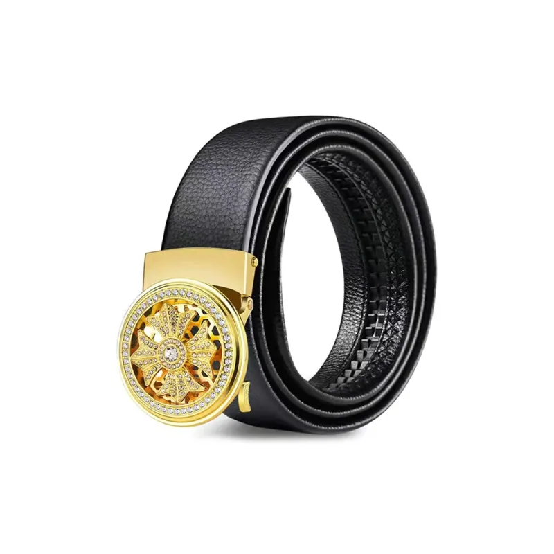 ASTAR HADES Pu Leather Belts Men's 4cm-3