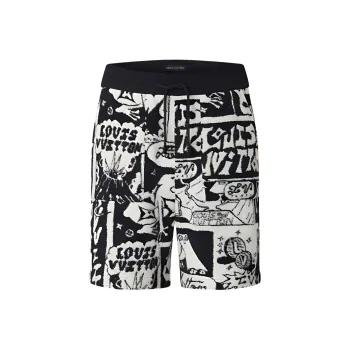 LOUIS VUITTON Casual Shorts Men's Black