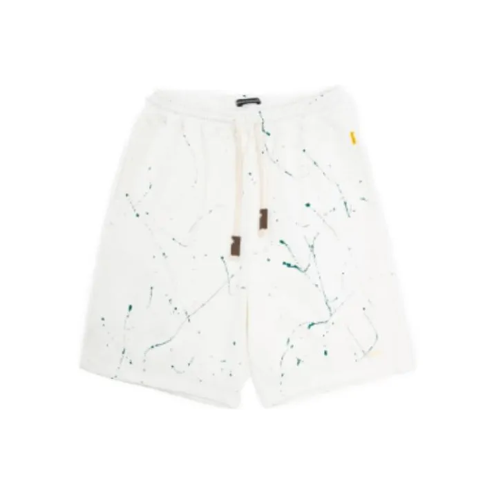 Randomevent Casual Shorts Men White-0