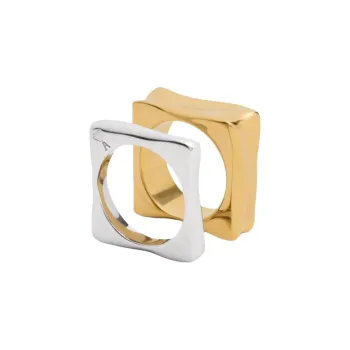 AMIPARIS Dune Rings Set Of Two