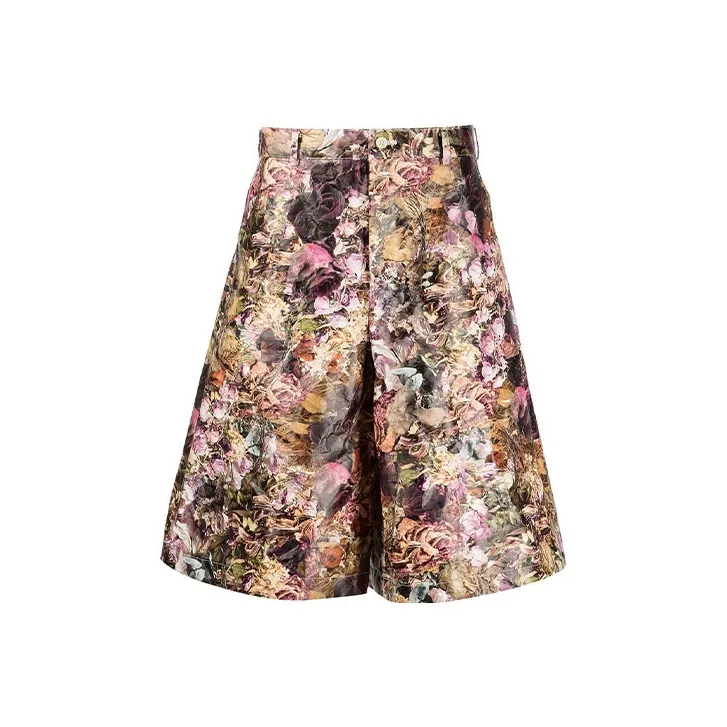 CDG Graphic print Tailored Shorts-0