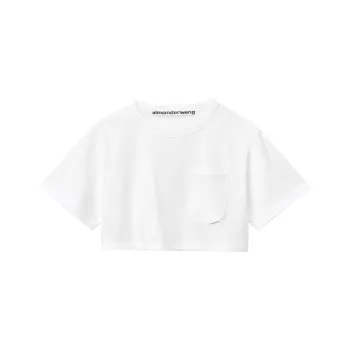 Alexander Wang Crop Tops Women's White