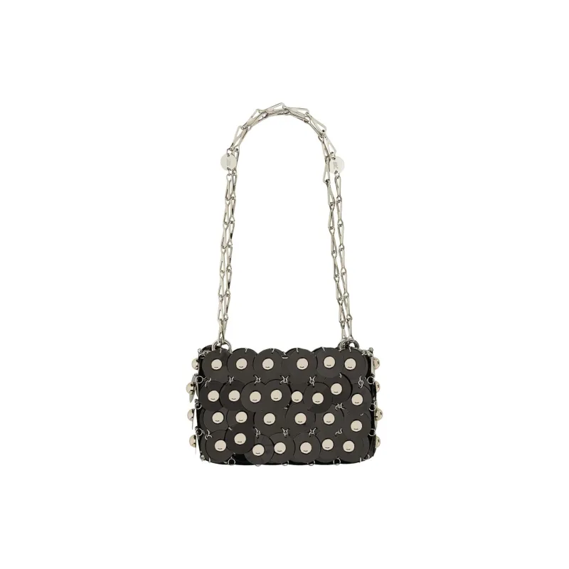 Paco Rabanne Sparkle Embellished Shoulder Bag-0