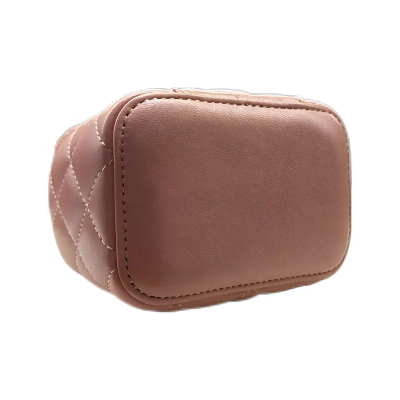 CHANEL Sheepskin Shoulder Bag, Crossbody Bag Women's Dried Rose Pink-2