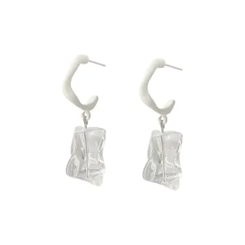 QIANFANGDAHUANGYE S925 Silver Earrings Women's