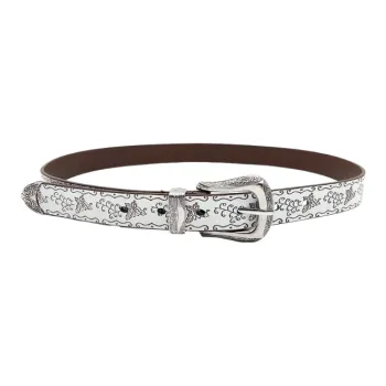 ASTAR HADES PU Artificial Leather Belts Unisex 2.6cm