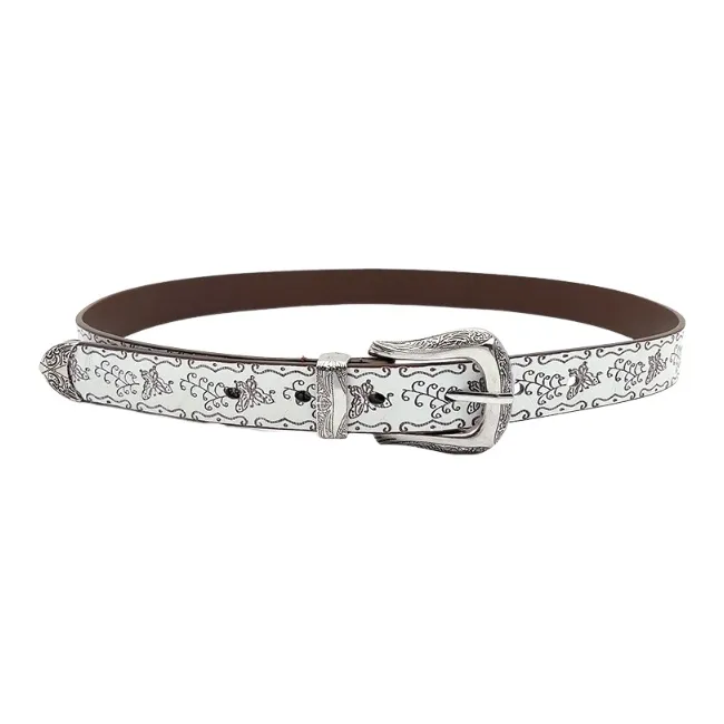 ASTAR HADES PU Artificial Leather Belts Unisex 2.6cm-0