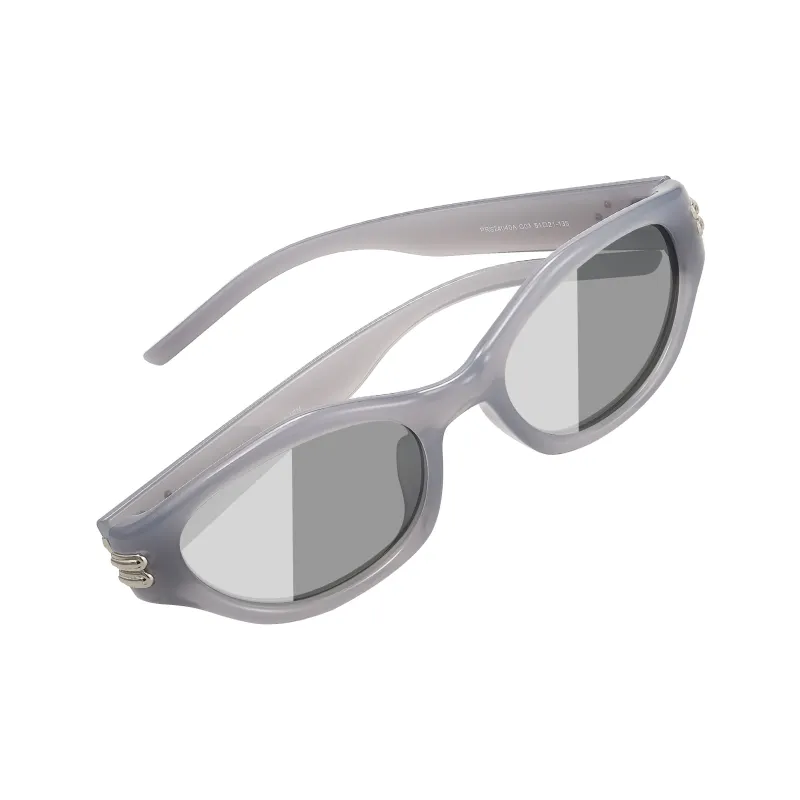 PULAIS TR/Memory Plastic Cat Eye Sunglasses Unisex-2
