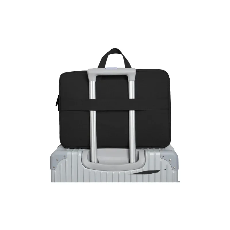 Victorian Traveler Polyester Laptop Bag Unisex Gray/Black/Gray Thickened Upgraded-12