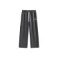 [Comfortable and Breathable]Dark Gray (Camping Lifestyle Pants Logo)