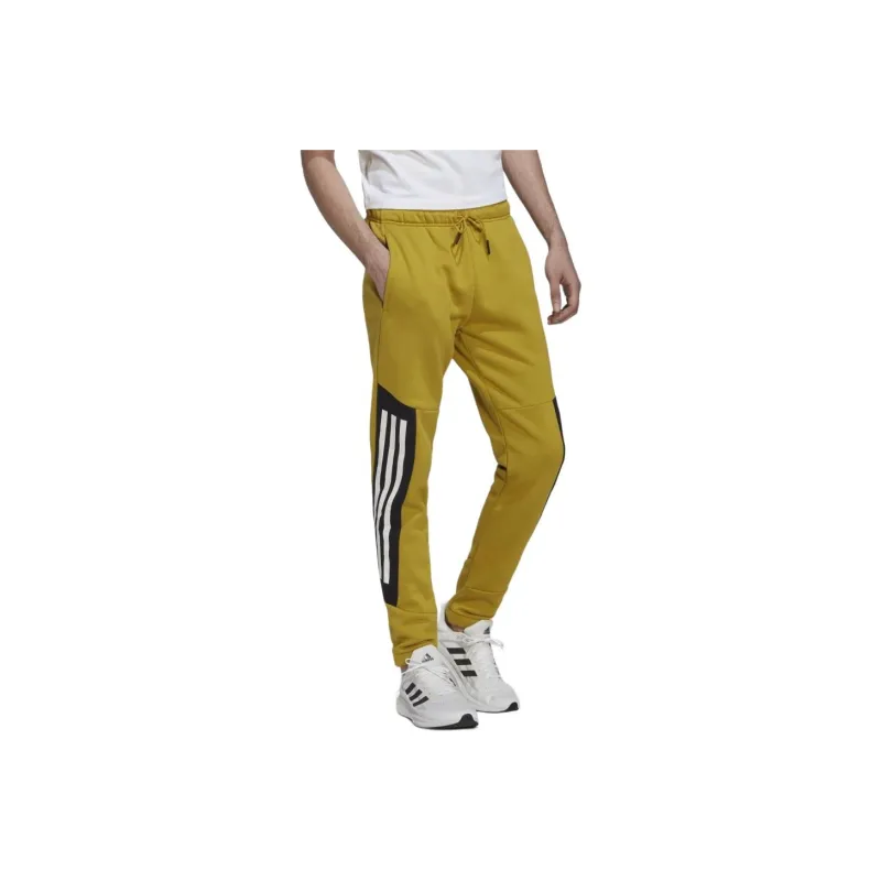 Adidas Casual Pants Men's Mustard Yellow-0