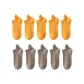 10-Pack (5 Gold+5 Coffee)