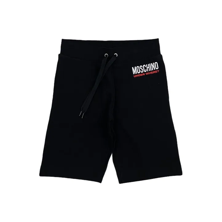 MOSCHINO Sports Shorts Men Black-0