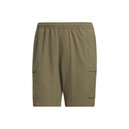 Adidas Casual Shorts Men Olive Green