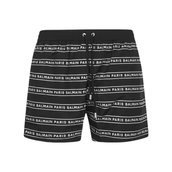 BALMAIN Casual Shorts Men Black