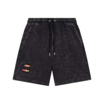 Marvel X LINING Disney Casual Shorts Men Black