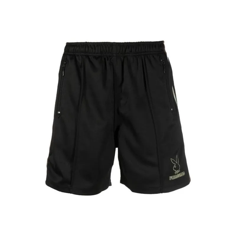 PLEASURES X Playboy Wicked Track Shorts-0