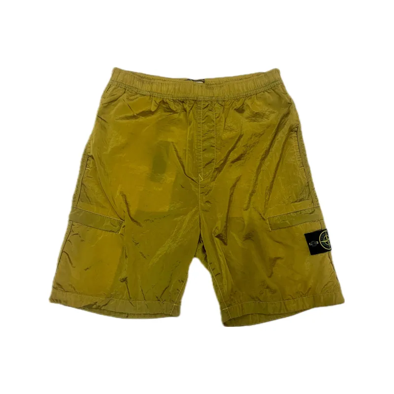 STONE ISLAND Casual Shorts Men's Yellow-0