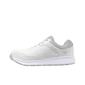 Mizuno Freeload Shock Absorbers With Slip Resistant Features Low Top Casual Shoes Unisex Silver