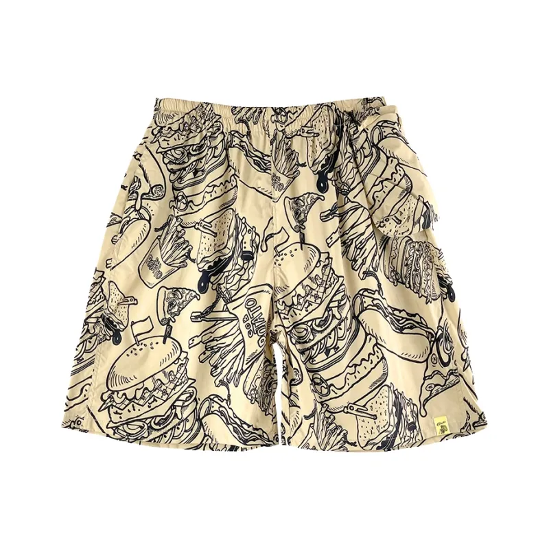 COBMASTER Casual Shorts Unisex Ecru-0