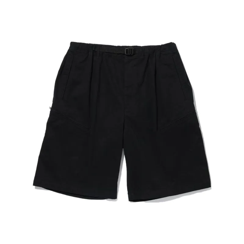 Beams Cargo Shorts Men Black-0