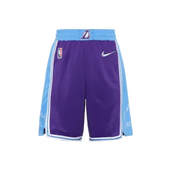 Nike Nba Swingman Los Angeles Lakers City Edition Dri Fit Shorts