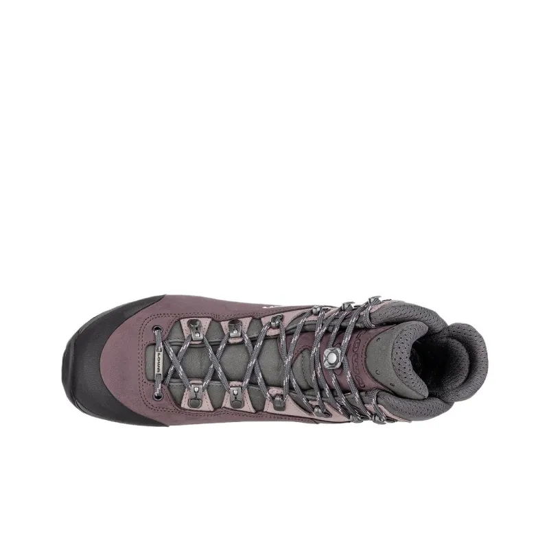 Lowa Waterproof High Top Hiking Shoes Women's Purple-3