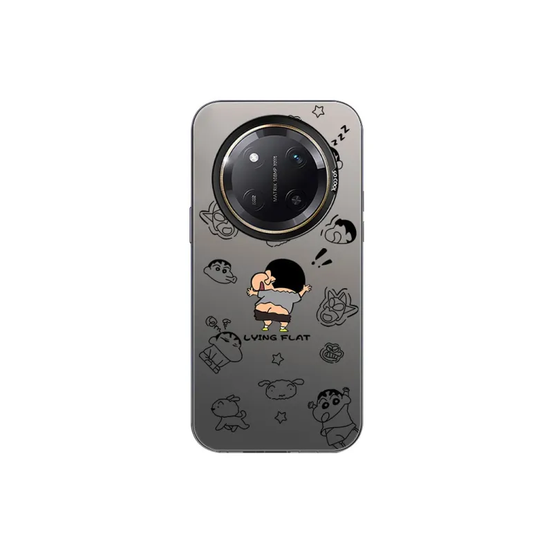 DAHUAXIAN Acrylic Material Crayon Shin Chan Fun Premium Feel Phone Cases Compatibility With Honor X60 Pro-6