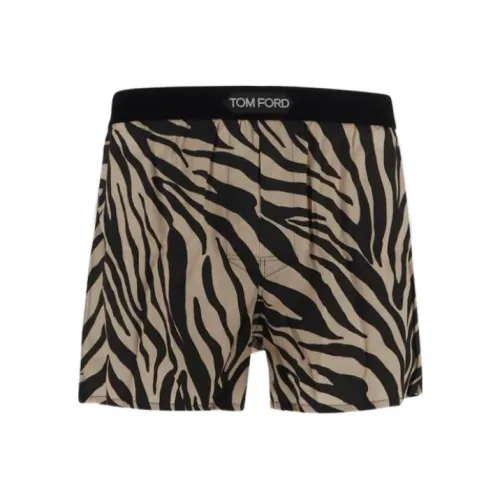 LOEWE Zebra Sequin Embroidery Shorts