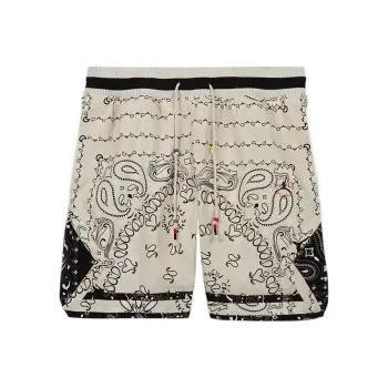 Travis Scott X JORDAN Paisley Shorts Asia Sizing