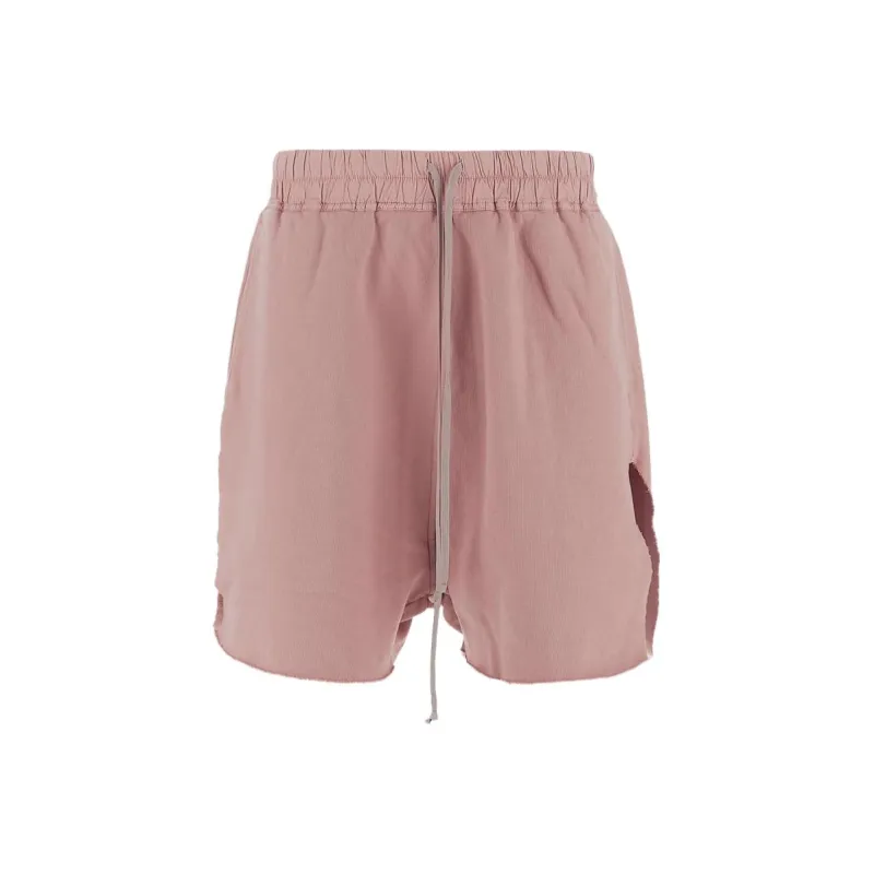 Rick Owens DRKSHDW Jersey Trucker Cut Off Short-0