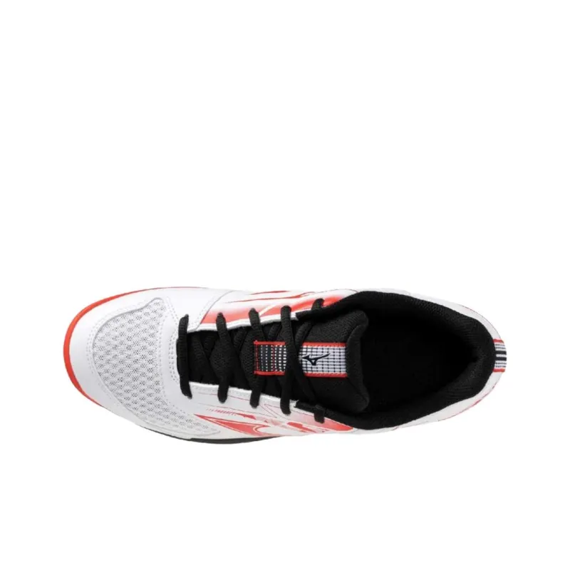 Mizuno Sky Blaster 4 Wide 'White Poppy Red' Women's-2
