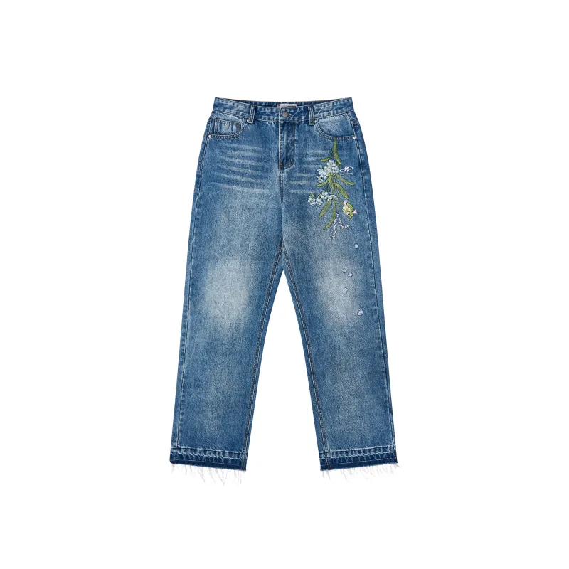 HARSH AND CRUEL Jeans Unisex-4