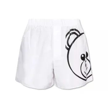 MOSCHINO Casual Shorts Men White