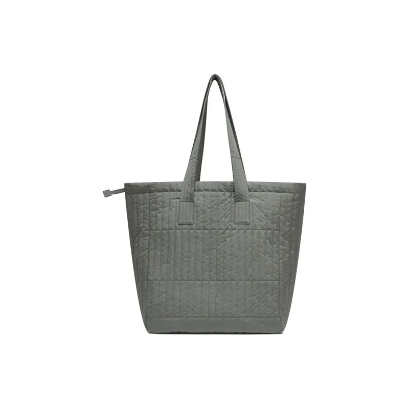 Nice Rice Polyester Shoulder Bag Medium Size Unisex Grey green/black/white-1