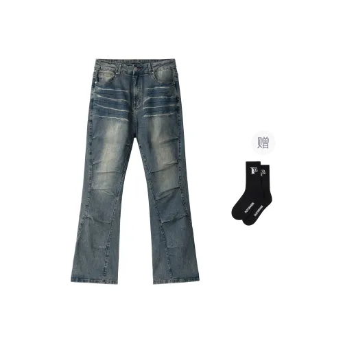 PILOTDRAGON P&D 24FW Jeans Unisex Dark Blue