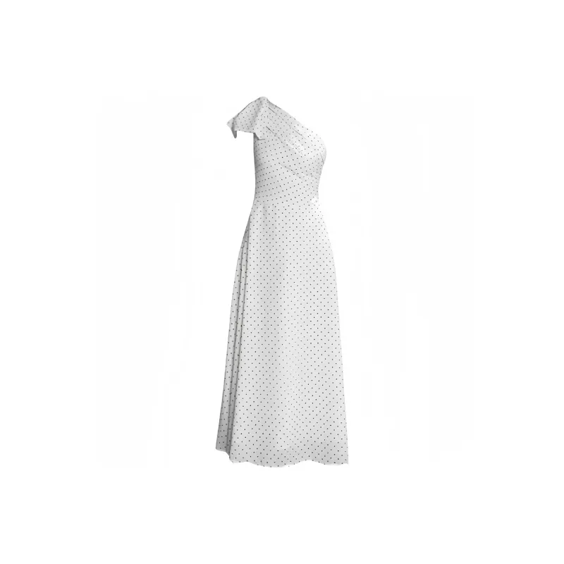 FLIM Sleeveless Dress Women's White-1