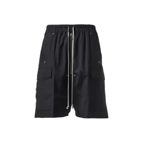 RICK OWENS Casual Shorts Men Black