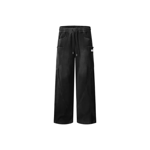 CHARLIE GOLF Casual Pants Unisex Black