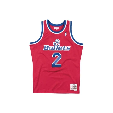 Mitchell Ness Washington Bullets Road 1994 95 Chris Webber Swingman Jersey