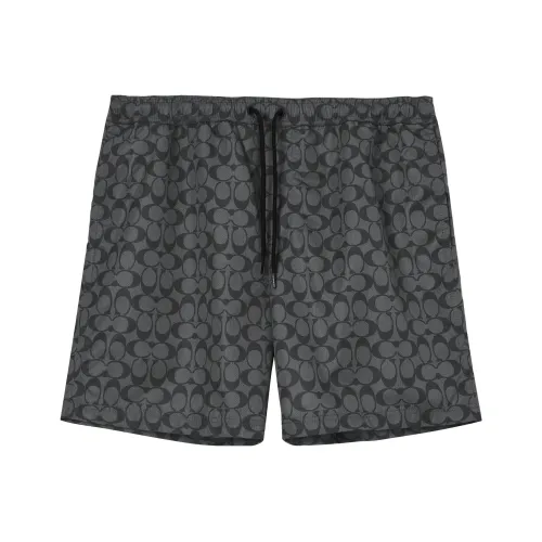 COACH Men Signature Swim Trunks