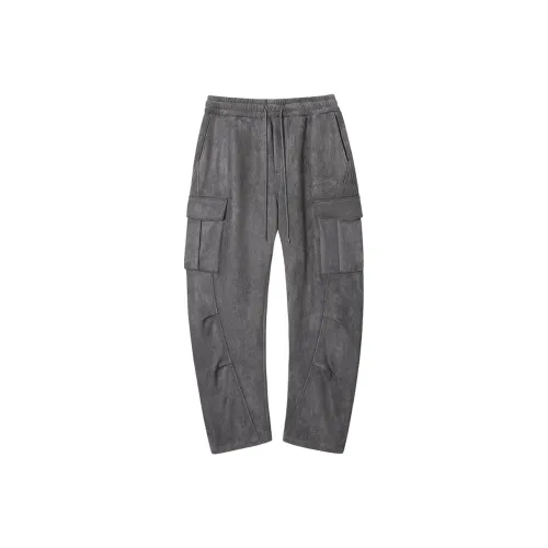 Muscle Dog Casual Pants Men's Dark Gray